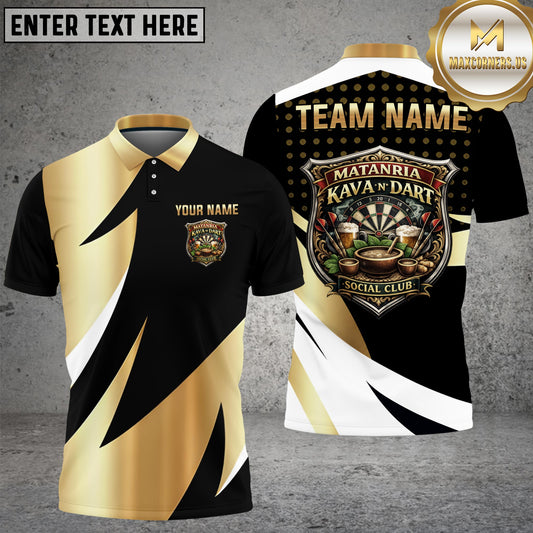 Maxcorners Matanria Kavan Dart Club Personalized Team Name 3D Shirt For Totoo