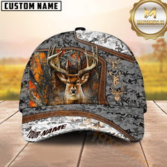 Maxcorners Collab Artist Deer Hunting Camo Ver2 Personalized Hat 3D Printed Multicolor