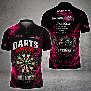 Maxcorners Darts 3D Shirt For Keukenstunter Spijkenisse BV