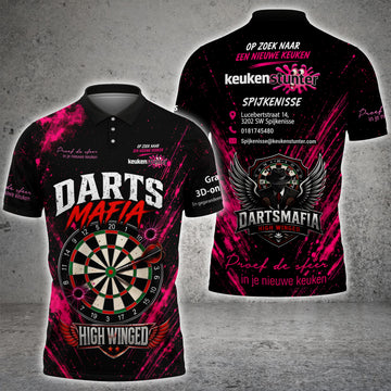 Maxcorners Darts 3D Shirt For Keukenstunter Spijkenisse BV