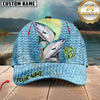 Maxcorners Fishing Tropical Ocean Personalized 3D Cap (13 Breeds)