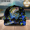 Maxcorners Fishing Water Splash Graphic Personalized 3D Cap (6 Breeds)