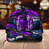 Maxcorners Street Bowling Attitude Graffiti Pattern Multicolor Personalized Name 3D Cap