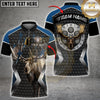 Maxcorners Darts Hunter Moose Antlers Multicolor Customized Name, Team Name 3D Shirts