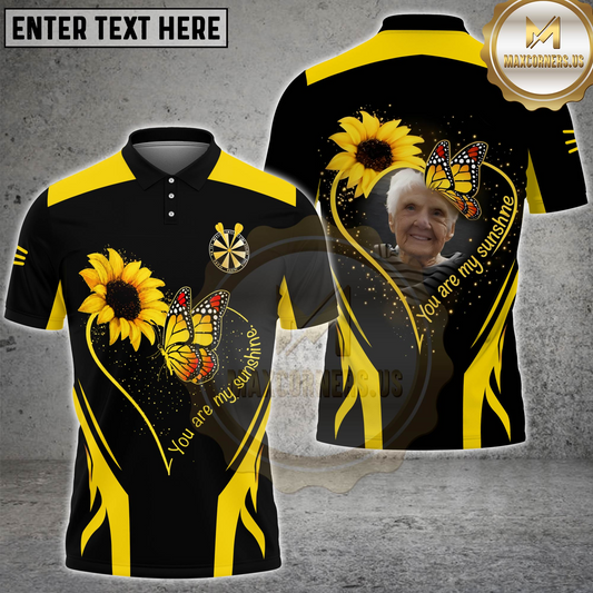 Maxcorners Darts Shirt You Are My Sunshine Personalized Name For Paula Bowen