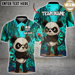 Maxcorners Kung Fu Panda Darts Multicolor Customized Name, Team Name 3D Shirts