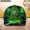 Maxcorners Darts Neon Glow Multicolor Option Personalized Name 3D Cap