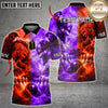 Maxcorners Bowling Viking Battle Lightning Multicolor Customized Name, Team Name 3D Shirt