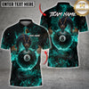 Maxcorners Billiards Dragon Fire Ball 8 Design Multicolor Customized Name, Team Name 3D Shirt