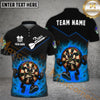Maxcorners Darts Angry Dartboard Flame Multicolor Personalized Name, Team Name 3D Shirt