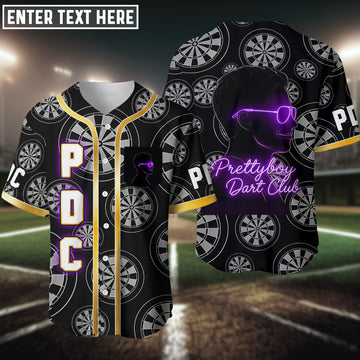 Maxcorners PDC Darts Personalized Baseball Jersey For Garrusdon