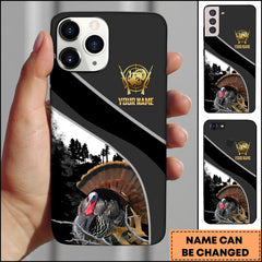 Maxcorners Hunting Forest Classic Personalized Name Phone Case