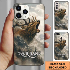 Maxcorners Wildlife Deer Hunting Premium Personalized Name Phone Case
