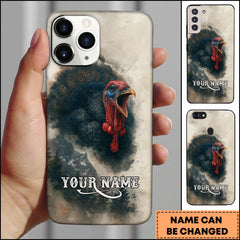 Maxcorners Wildlife Turkey Hunting Premium Personalized Name Phone Case