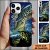 Maxcorners Big Game Ocean Action Design Personalized Name Phone Case ( 12 Fish Species )