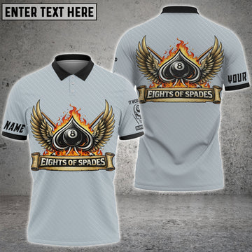 Maxcorners Billiard Personalized Name 3D Shirt For Davey Mitchel