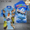 Maxcorners Dreamflight Logo Customized Shirts For Virginia