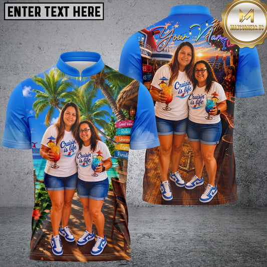 Maxcorners Cruisin Is Life Customized Name Shirts For Virginia