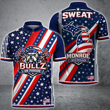 Maxcorners Bullz on Parade Customized Name Shirts For Jason Sweat