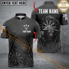 Maxcorners Darts Bullseye Fury Personalized Name 3D Unisex Shirt For Ben