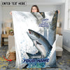 Maxcorners Mahi-Mahi Fishing Water Sport Jersey Personalized Name 3D Blanket