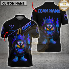 Maxcorners Fire King Darts Multicolor Customized Name, Team Name 3D Shirts