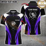Maxcorners Billiard Prestige 8 Ball Multicolor Customized Name, Team Name 3D Shirts
