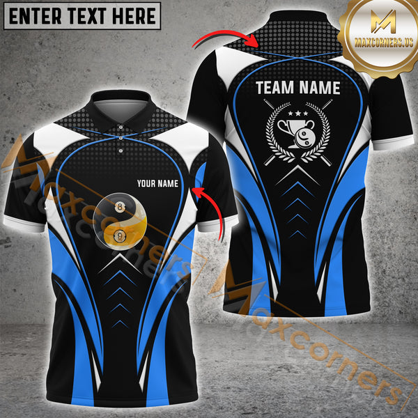 Maxcorners Billiard Prestige Yin And Yang Ball 89 Multicolor Customized Name, Team Name 3D Shirts
