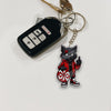 Maxcorners Darts Black Wolf Dartboard Mascot 3D Keychain And Ornament