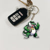 Maxcorners Darts Cool Crocodile Dartboard Mascot 3D Keychain And Ornament