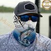 Maxcorners Ocean Fishing Anchor 3D Neck Gaiter (6 Fish Species)