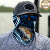 Maxcorners Fishing Dynamic Splash Art 3D Neck Gaiter (13 Fish Species)