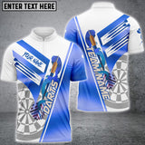 Maxcorners Dart Sport Jersey Mutilcolor Options Personalized Name, Team Name 3D Polo Shirt