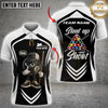 Maxcorners Billiard 8-Ball Pool Shut Up and Shoot Multicolor Customized Name, Team Name 3D Shirt