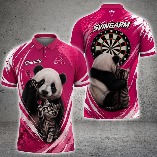 Maxcorners SvingArm Dart Shirt Charlotte Customized for Kenneth Aurbo