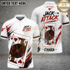 Maxcorners Custom Jack Attack Playing Card 3D Shirt For Jack Ohara