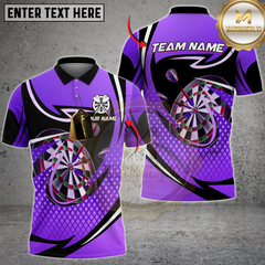 Maxcorners Golden Precision Darts Multicolor Customized Name, Team Name 3D Shirts