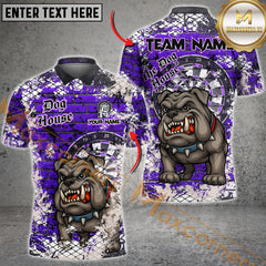 Maxcorners Darts Bulldog Barricade Multicolor Customized Name, Team Name 3D Shirts