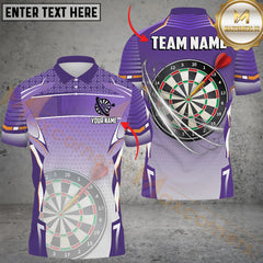 Maxcorners Darts Classic Multicolor Customized Name, Team Name 3D Shirts