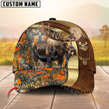 Maxcorners Premium Hunting Orange Camouflage 3D Full Print Hat Best Gift For Hunter (Multioption)