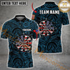 Maxcorners Darts Patriotic Dartboard With Tribal Pattern Multicolor Customized Name, Team Name 3D Shirts
