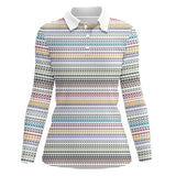 Funny Golf Polos,  'It Takes A Lot Of Balls To Golf The Way I Do' Golf Shirt, Pattern Crazy Golf Shirts For Men's