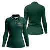 Maxcorners Green First Dad Now Grandpa Golf Polo Shirt, Ladies Golf Shirts, Golf Tops For Women LM1507
