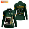 Maxcorners Hello Darkness My Old Friend Golf And Beer St Patrick's Day Green Women's Golf Tops, Ladies Golf Polos