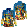 Maxcorners I'm Not Waiting Til 5 Funny Parrot Hawaiian Golf Shirt, Women's Golf Tops, Ladies Golf Shirts LM1507