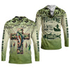 Maxcorners I Will Make You Fishers Of Men Camouflage Fishing Shirts, Fishing UPF Shirts, Christian Fishing Shirts For Men