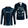 Maxcorners Shark Performance Fishing Shirts, Custom Fishing Shirts, Fishing UPF Shirts, Men's Fishing Shirt