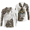 Maxcorners Personalized Funny Fishing Shirt for Men, Grumpy Old Man That Loves to Fish Long Sleeve, Camo Fisherman Gift
