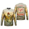 Maxcorners Yes I Do Have A Retirement Plan Fishing Shirt, Fishing UPF Shirts, Funny Fisherman Shirt