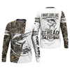 Maxcorners Personalized Marlin Fishing UPF Shirt – Funny Fishing Long Sleeve Shirt for Men